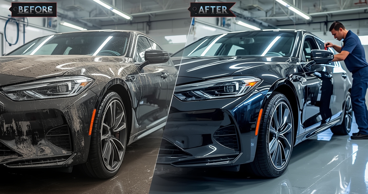 Lucid Origin A Sidebyside Transformation Scene Featuring The S 3