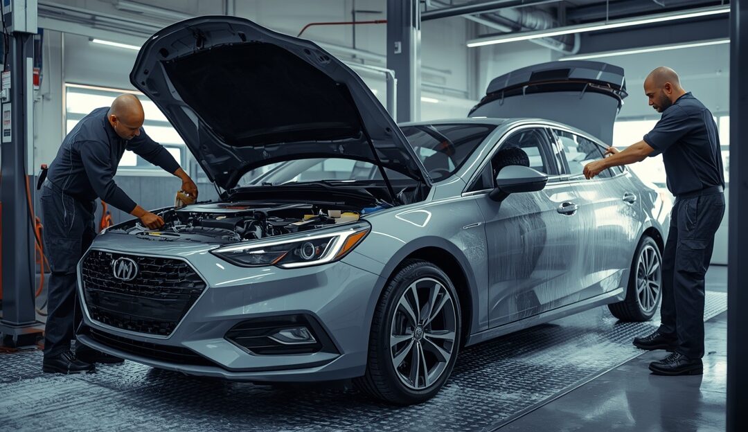 How Routine Vehicle Maintenance Protects Your Engine and Exterior Together
