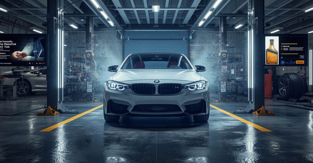 Lucid Origin Ultra Realistic Automotive Preventive Maintenance Scene Showing A Pristine Daily 2 Lucid Origin Ultra Realistic Automotive Preventive Maintenance Scene Showing A Pristine Daily 2